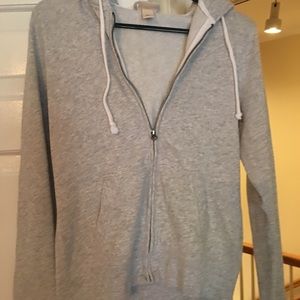 Zip up sweatshirt